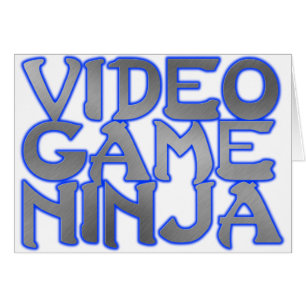 NINJA de JEU VIDÉO (bleus)