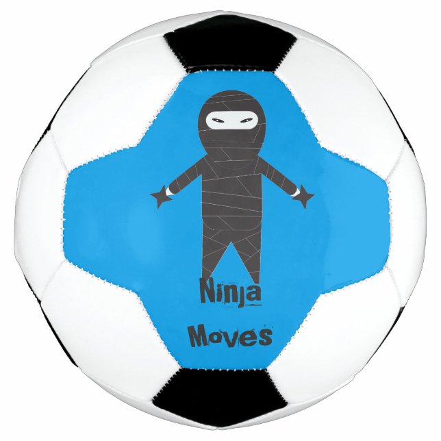 Ninja déplace le ballon de football (Devant)