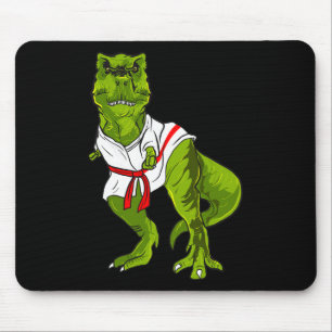 Ninja Dinosaur Kampfsport Funny Judo Karate Dino Mousepad