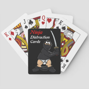 Ninja Distraction Cards Spielkarten