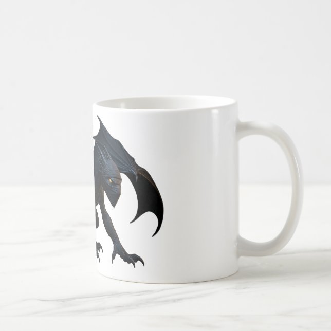Ninja-Drache Kaffeetasse (Rechts)