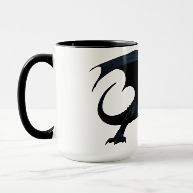 Ninja-Drache Tasse (Links)