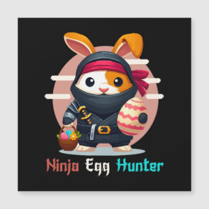 Ninja Egg Hunter Magnetkarte