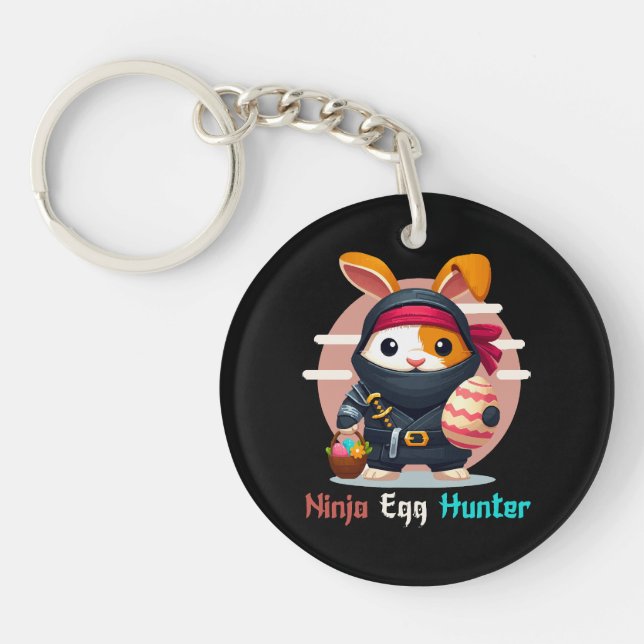 Ninja Egg Hunter Schlüsselanhänger (Vorderseite)