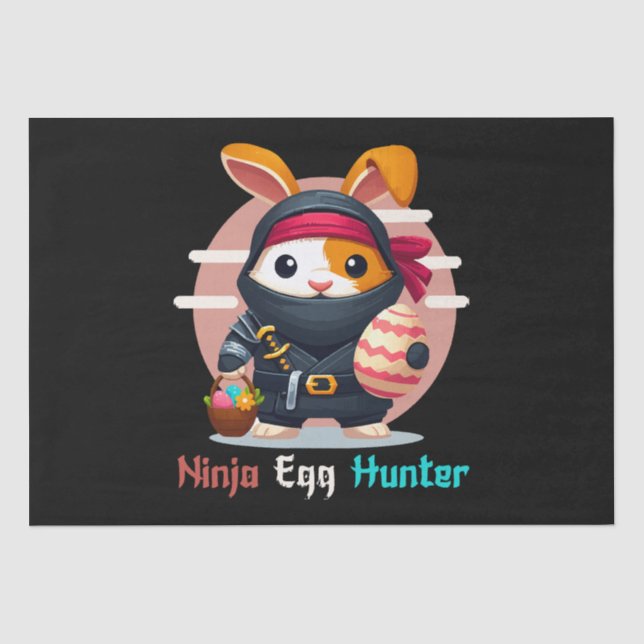 Ninja Egg Hunter Seidenpapier (Vorderseite)