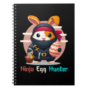 Ninja-Eier-Jäger Notizblock