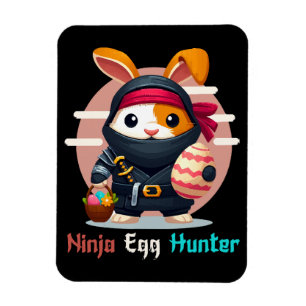 Ninja-Eierjäger Magnet
