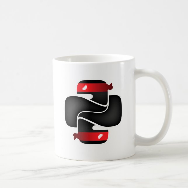 Ninja Einzelteile Kaffeetasse (Rechts)