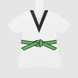 Ninja En Formation Ceinture Verte Personnalisée