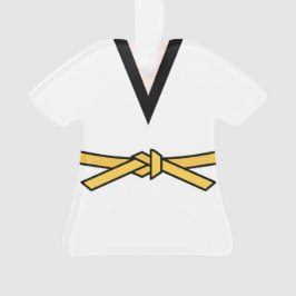 Ninja En Formation Ornement De Ceinture Jaune