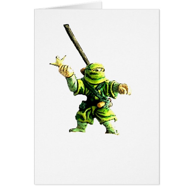 Ninja en vert (Devant)