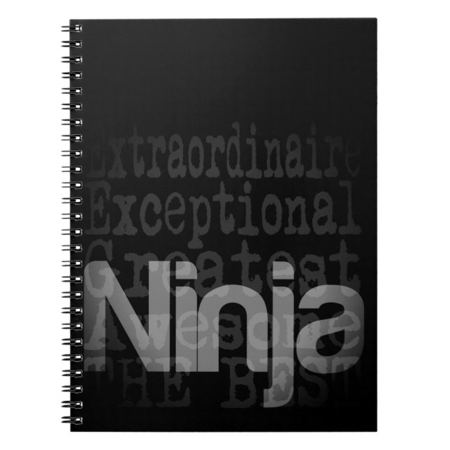 Ninja Extraordinaire Notizblock (Vorderseite)