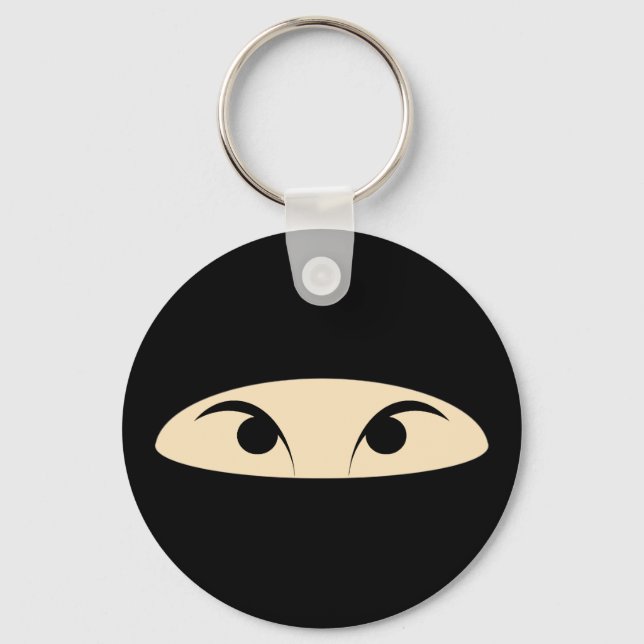 Ninja Face Schlüsselanhänger (Vorderseite)