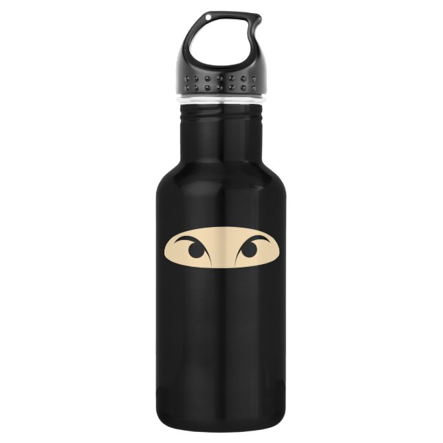 Ninja Face Trinkflasche (Vorderseite)