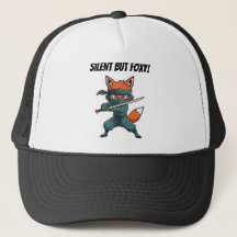 Ninja Fox Baseballkappe – Süße Kampfsport-Fuchs-Mü