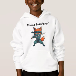 Ninja Fox Kids Sweatshirt – Cute Fox Hoodie
