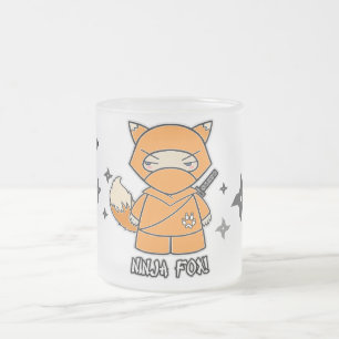 Ninja Fox! Mit Shurikens Tasse