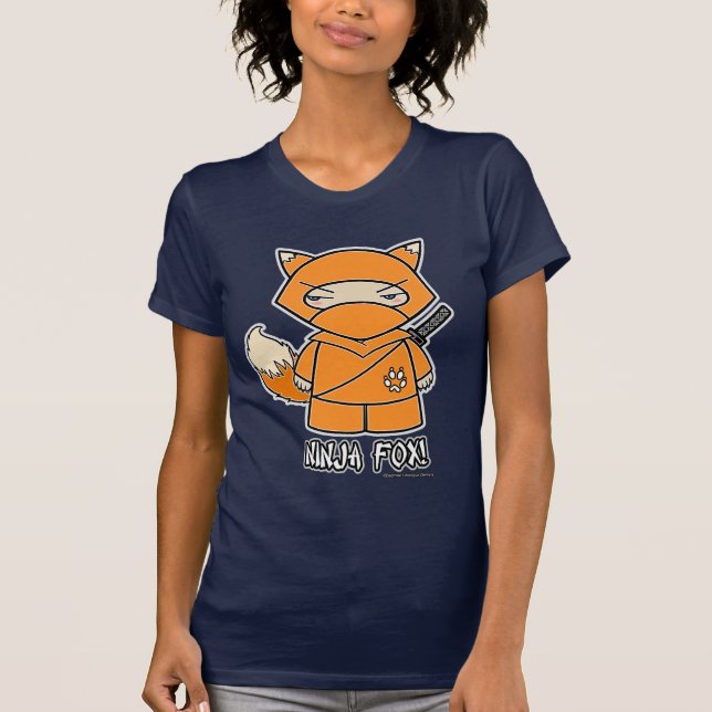 Ninja Fox! T - Shirt (Vorderseite)