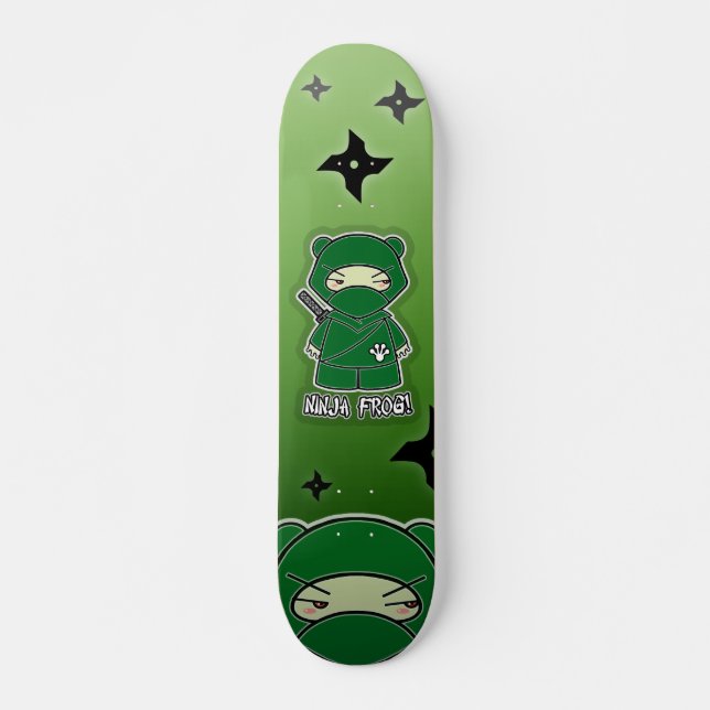 Ninja Frosch! Skateboard (Vorne)