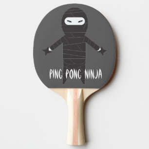 Ninja Funny Cartoon Smack Talk Fun Tischtennis Schläger
