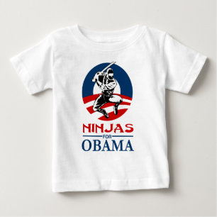 ninja für helles Shirt Obama