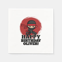 Ninja-Geburtstagsfeier