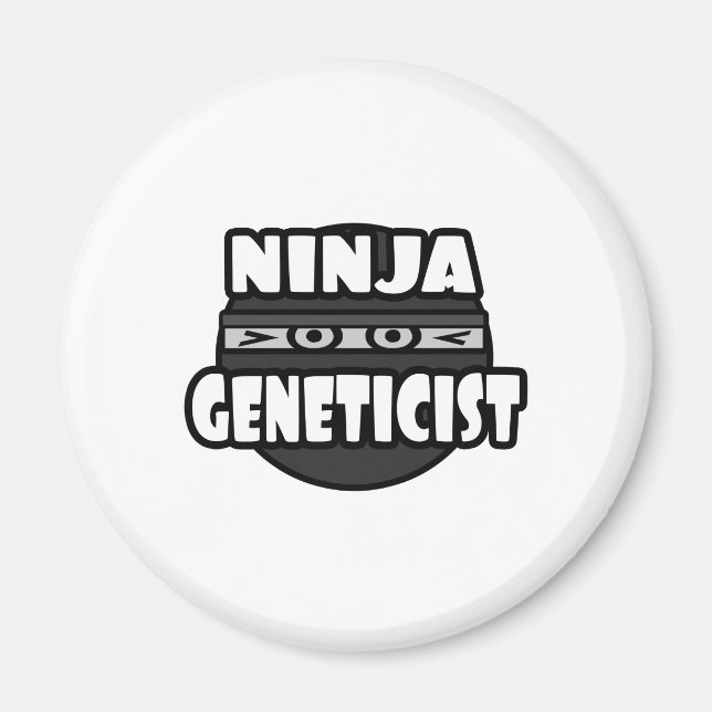 Ninja Geneticist Magnet (Vorne)