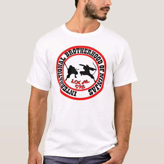 NINJA GEWERKSCHAFT T-SHIRT (Vorderseite)