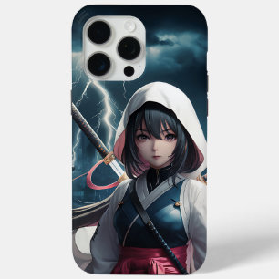 Ninja Girl Art - Dynamic and Fierce Warrior Case-Mate iPhone Hülle