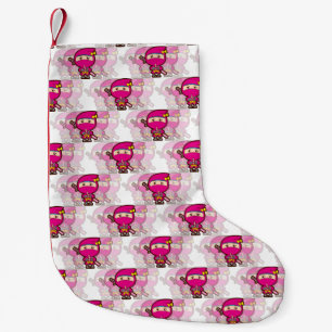 Ninja Girl Kleiner Weihnachtsstrumpf