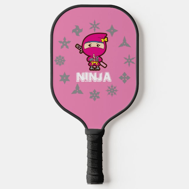Ninja Girl Pickleball Paddle (Vorderseite)