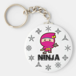 Ninja Girl Schlüsselanhänger