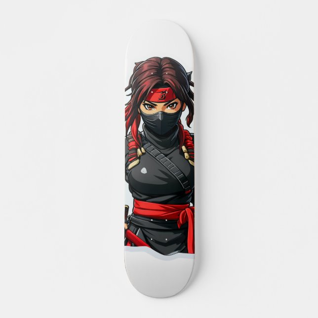 Ninja Girl Skateboard (Vorne)
