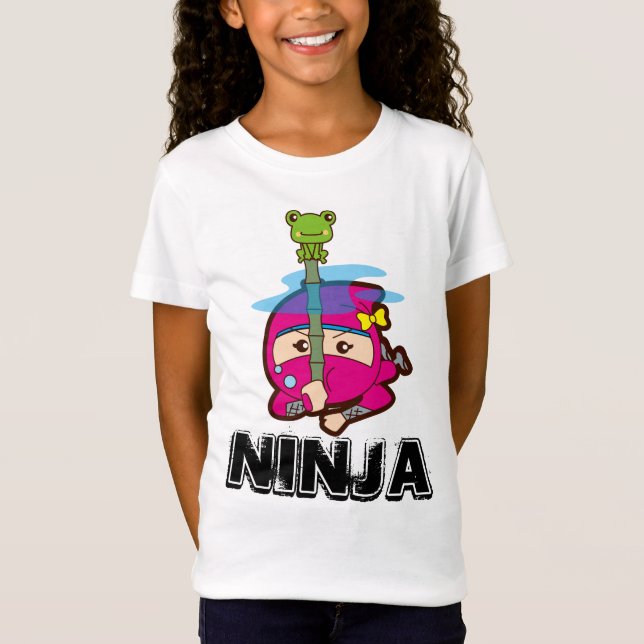 Ninja Girl T-Shirt (Vorderseite)