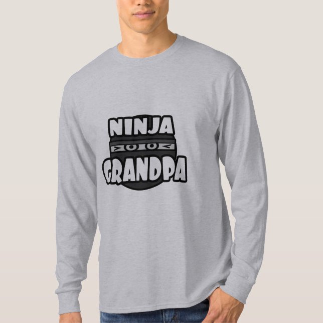 Ninja Grandpa T-Shirt (Vorderseite)