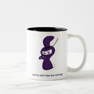 Ninja Häschen Zweifarbige Tasse