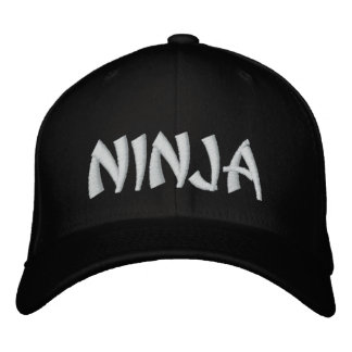 Ninja Hat Bestickte Kappe