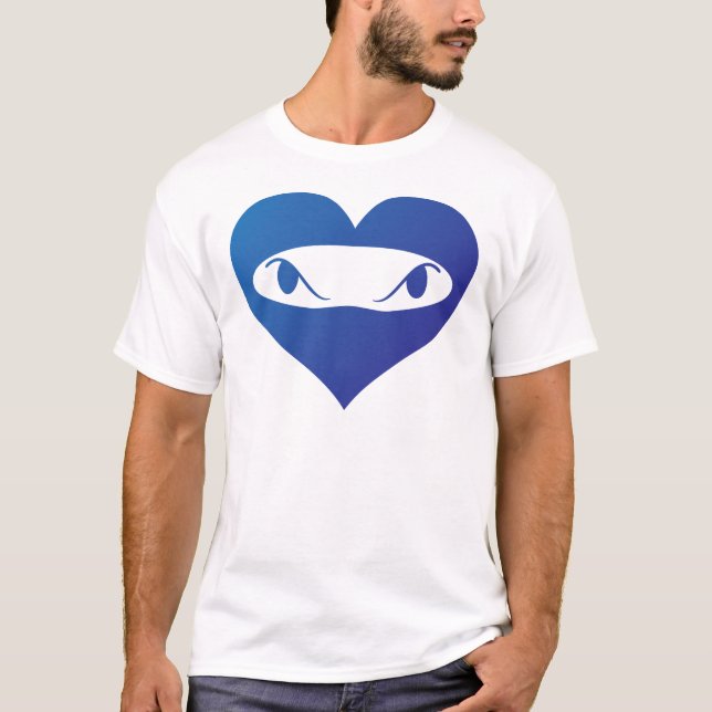 Ninja Herz T-Shirt (Vorderseite)