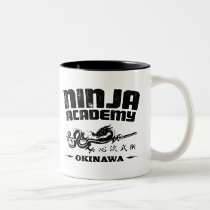 Ninja Hochschulokinawa-Tötung Bill Zweifarbige Tasse