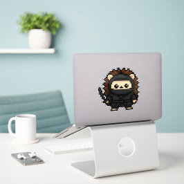 Ninja Igel 6x6 Aufkleber