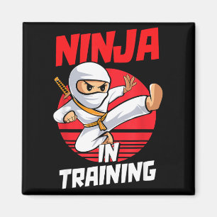 Ninja-in-Ausbildung Kostüm-Party Krieger Jungen Mä Magnet