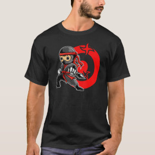 Ninja in der Ausbildung für Jungen Japan Krieger N T-Shirt