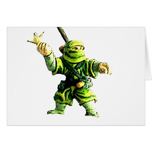 Ninja in Green (Vorderseite (Horizontal))