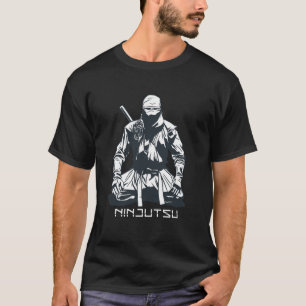 Ninja Japanese Ninjutsu Assassin Design T-Shirt