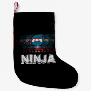 Ninja Junge Kleiner Weihnachtsstrumpf