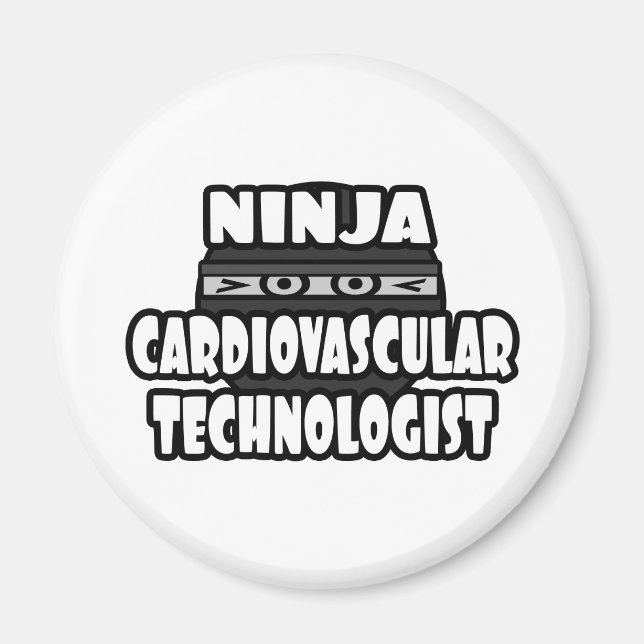 Ninja Kardiovaskulärer Technologe Magnet (Vorne)