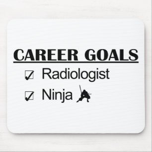 Ninja Karriere-Ziele - Radiologe Mousepad