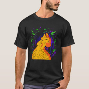Ninja-Katzenkrieger Lustig T-Shirt