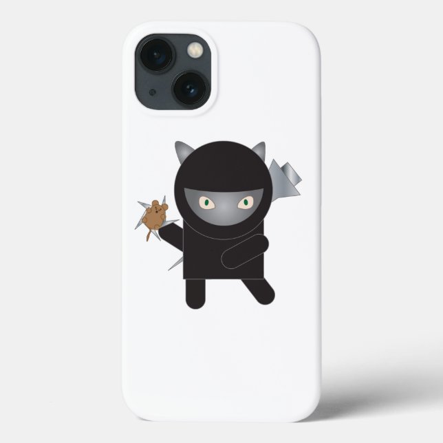 Ninja Kitty Case-Mate iPhone Hülle (Rückseite)