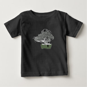 Ninja Kitty Cats Bonsai Tree Japanischer Buddhist Baby T-shirt